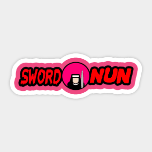 Sword Nun Logo. Sticker